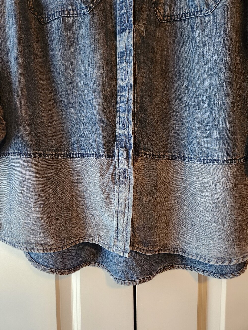 Button Down Lyocel Shirt - Picture 5 of 7